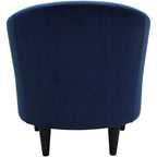 Velmora™ Microfiber Tub Accent Chair, Blue