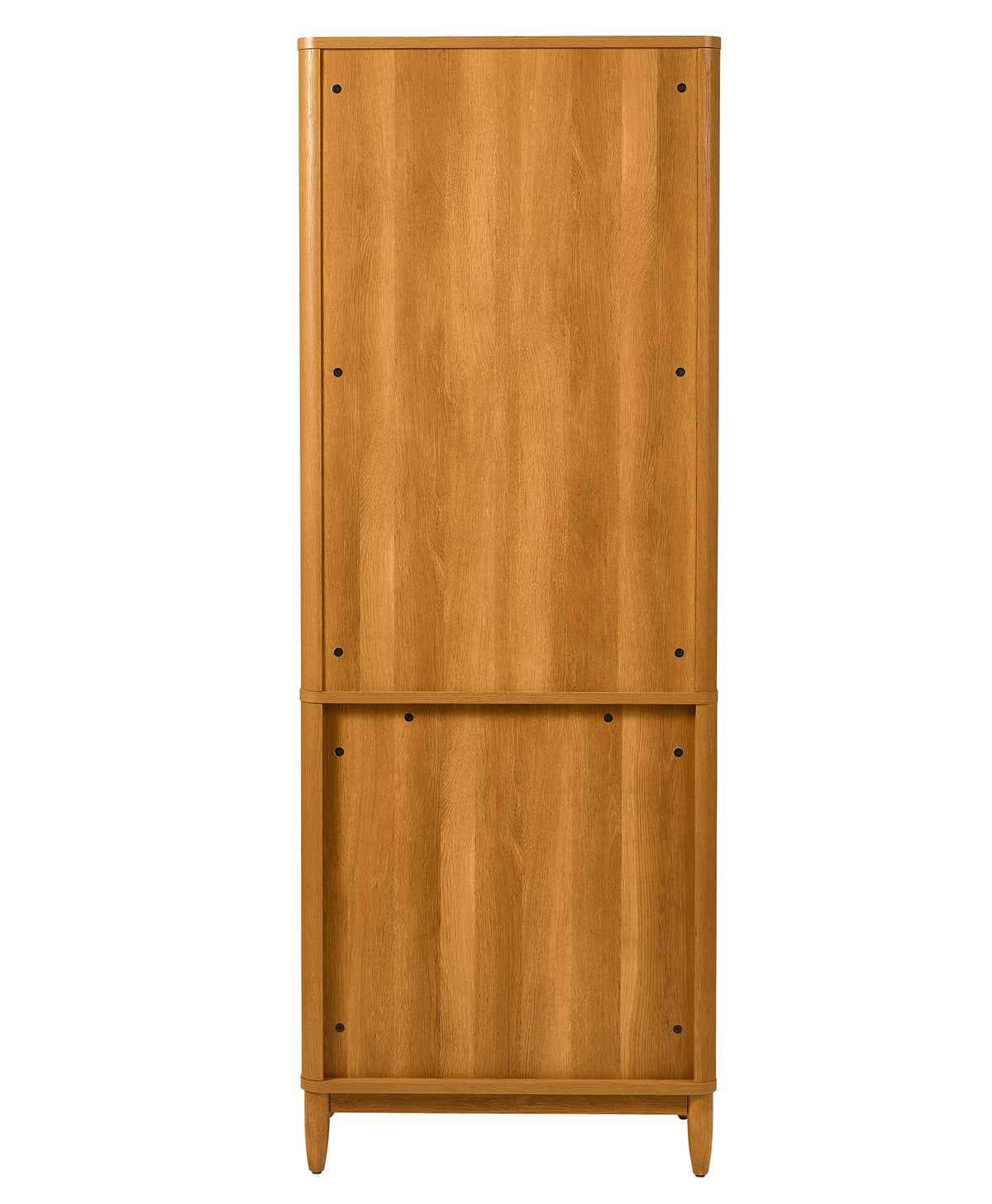 Velmora™ Springwood Bookcase with Doors, Light Honey Finish