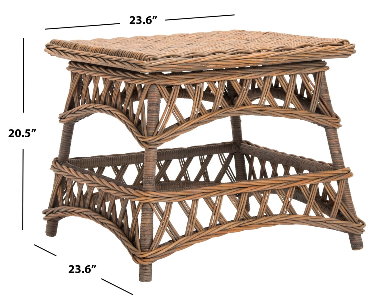 Velmora™ Sora Wicker Accent Table Natural, Natural