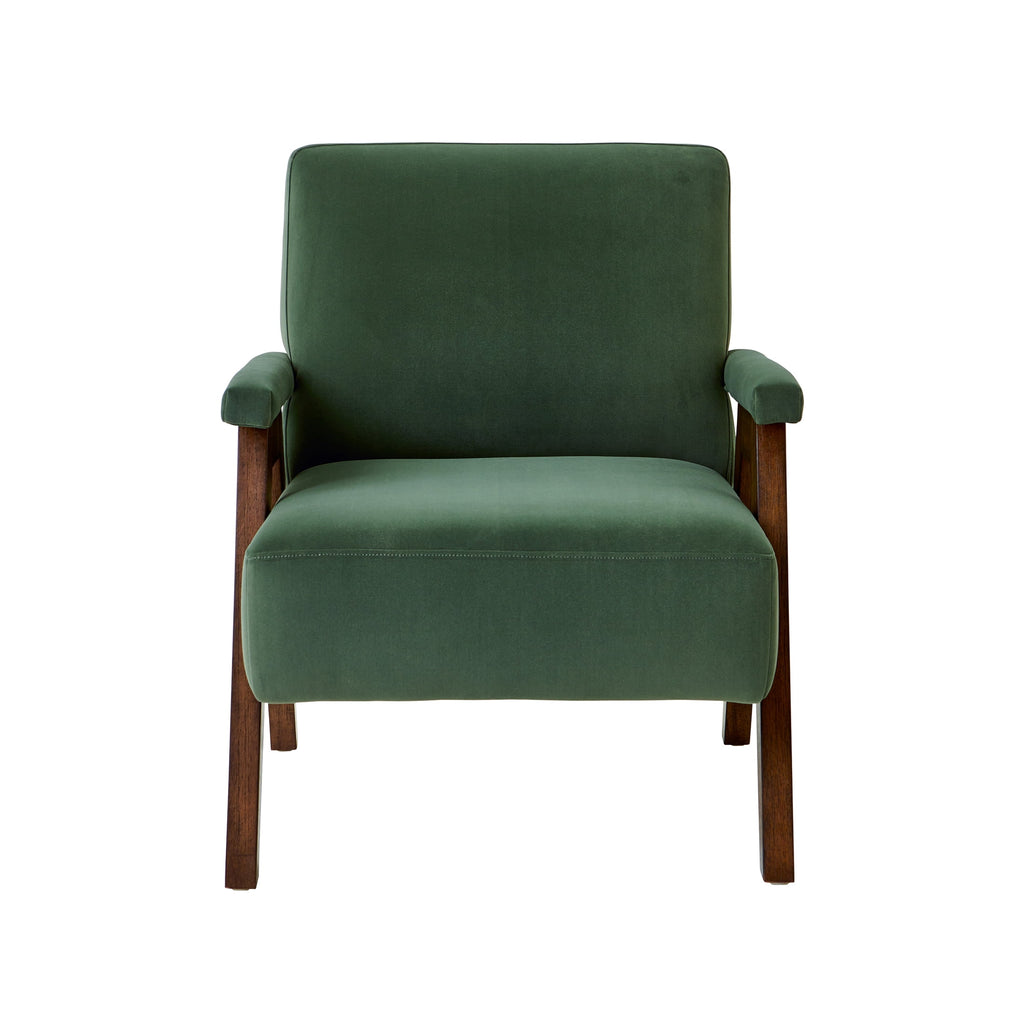 Velmora™ Ezra Accent Chair, Olive Green