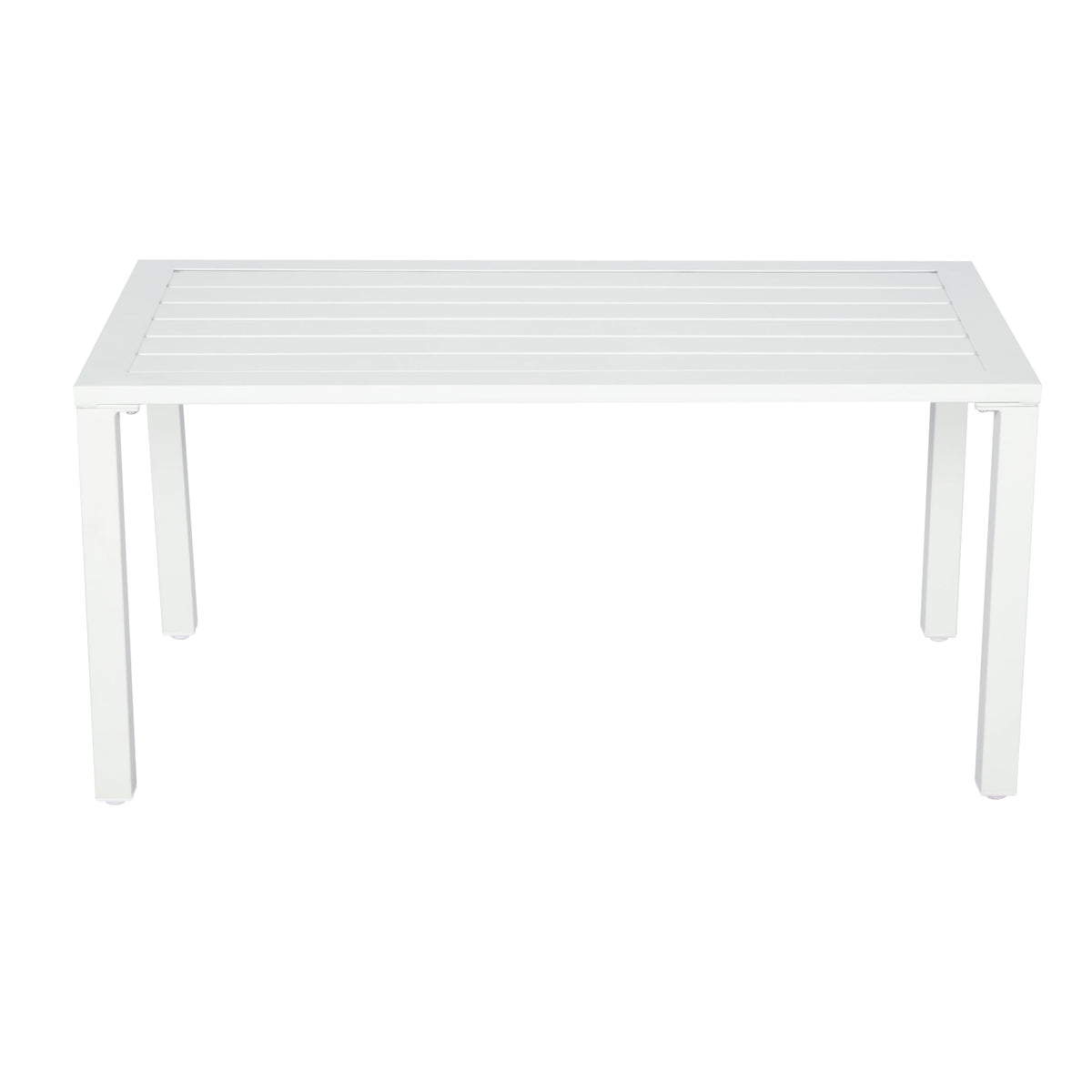 Velmora™ Dashwood 4pc Conversation Set, White with Blue