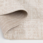Velmora™ Raised & Sculpted Neutral Abstract Indoor Area Rug, 5 ft x 7 ft