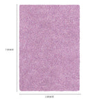 Velmora™ Confetti Shag Indoor Area Rug, Pink Purple, 5 ft x 7 ft