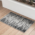 Velmora™ Black Lines Modern Abstract 3-Piece Indoor Rug Set