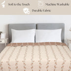 Velmora™ Heritage Floral Quilt, Terracotta Vines, Full/Queen
