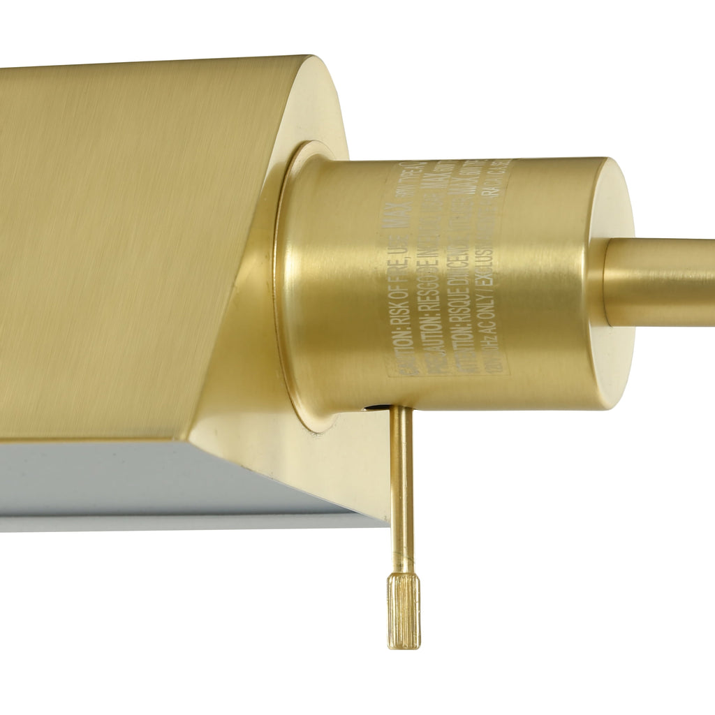 Velmora™ 1-Light Modern Adjustable Brass Floor Lamp Gold