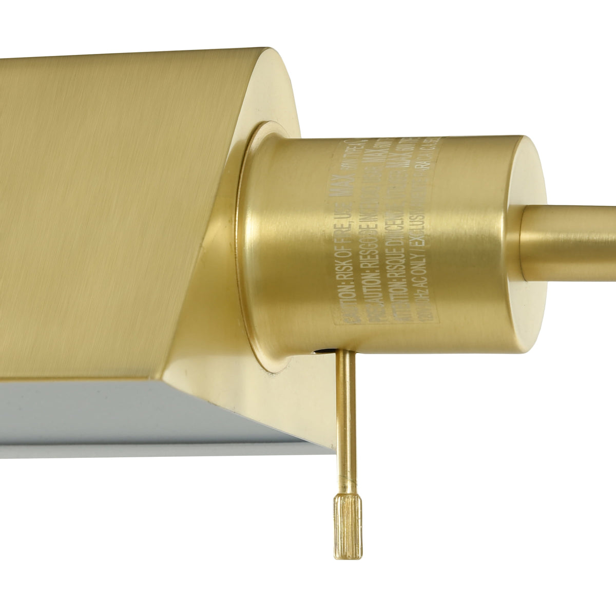 Velmora™ 1-Light Modern Adjustable Brass Floor Lamp Gold