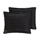 Velmora™ King Comforter Set, 5-Piece, All-Season, Black Cozy Plush