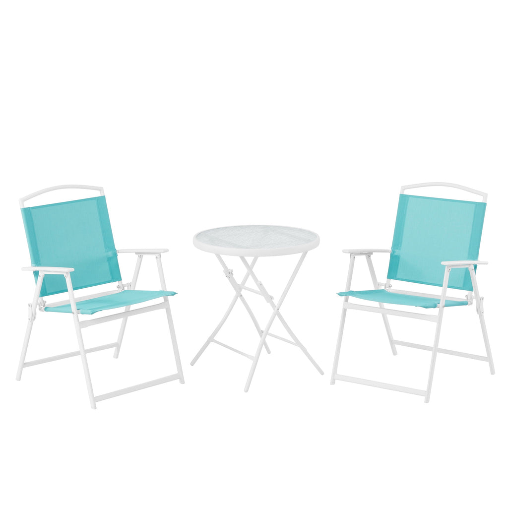 Velmora™ Albany Lane 3-Piece Bistro Set, Aqua