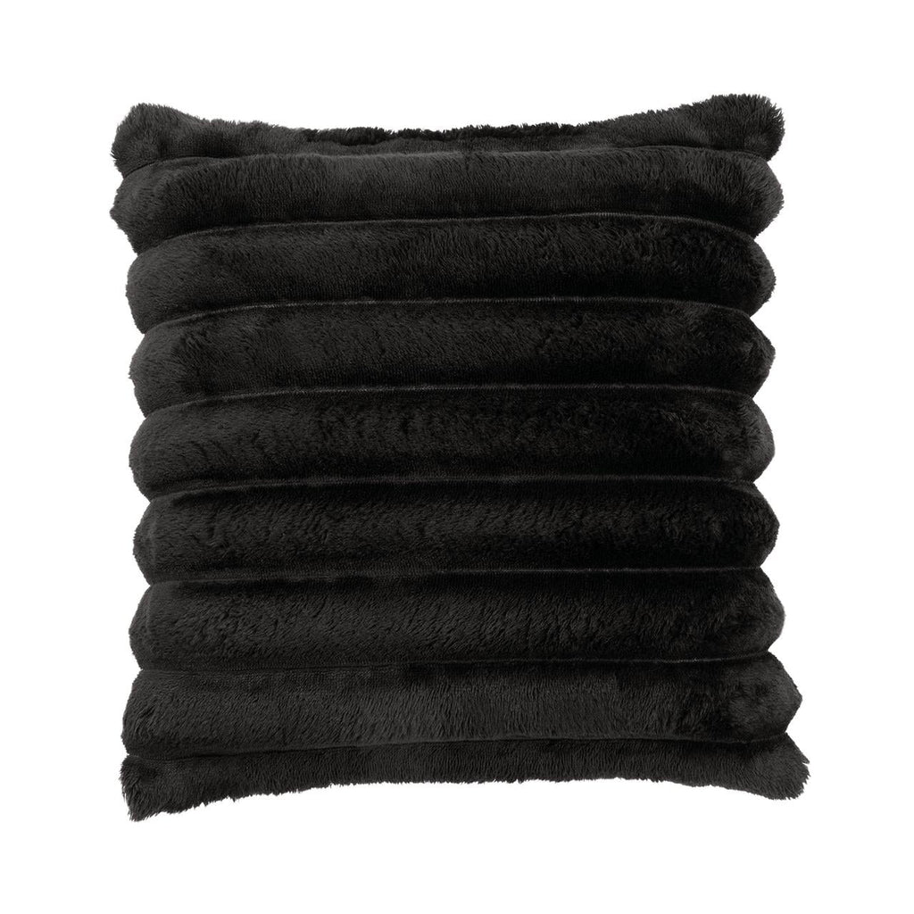 Velmora™ King Comforter Set, 5-Piece, All-Season, Black Cozy Plush
