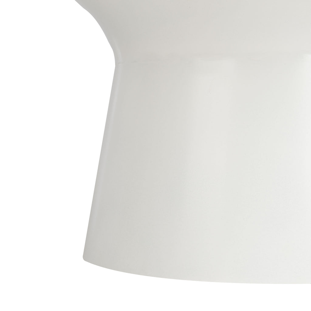 Velmora™ Mila Modern Round Pedestal Coffee Table, White Marble