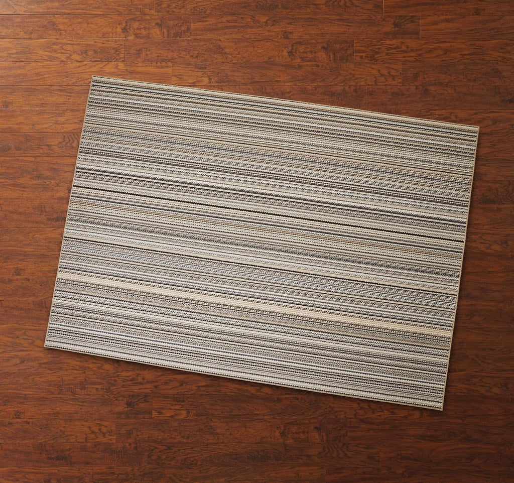 Velmora™ Carnival Stripe Indoor Area Rug, Assorted Earth Tones, 7 ft x 10 ft