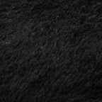 Velmora™ Cushion Shag Bedroom Rug For Adults, Black, 4'x6'