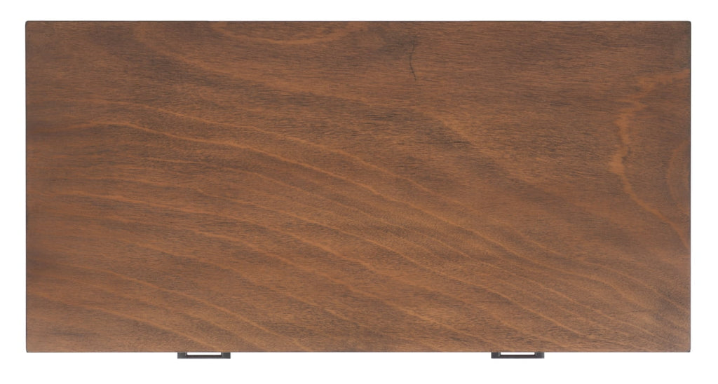 Velmora™ Mozart Mid-Century 2 Drawer Coffee Table, Brown