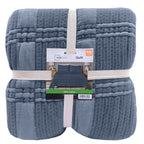 Velmora™ Cloud Matelasse Quilt, Washed Indigo, Full/Queen
