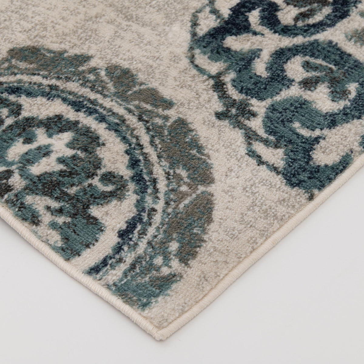 Velmora™ Teal Medallion 3 Piece Indoor Area Rug Set
