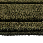 Velmora™ Solid High Low Tufted Grid Dark Green Indoor Area Rug, 8' x 10'