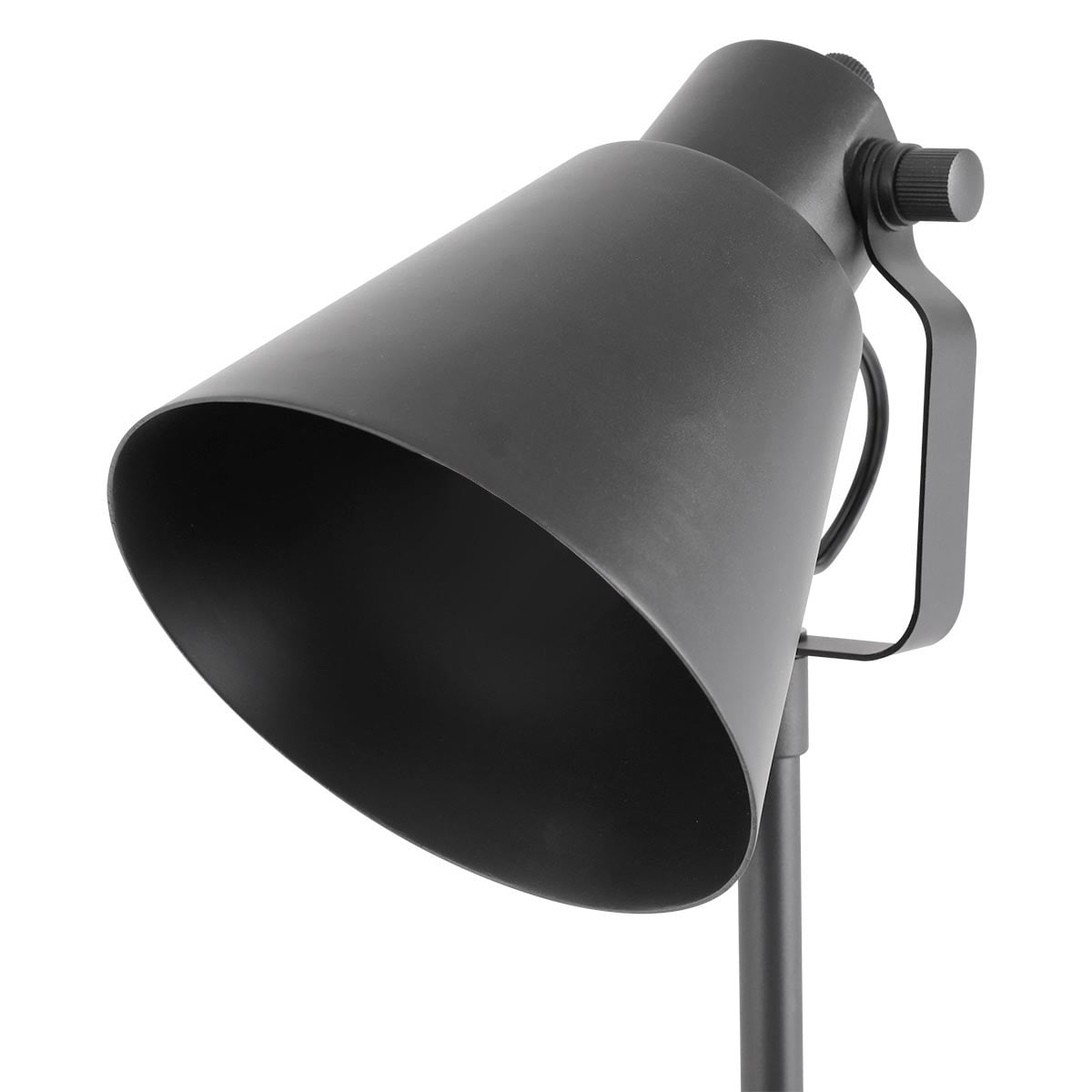 Velmora™ (3 pack) 64-Inch Modern Floor Lamp with Adjustable Shade and Black Finish for Living Room and Bedroom Lighting, 1-Pack