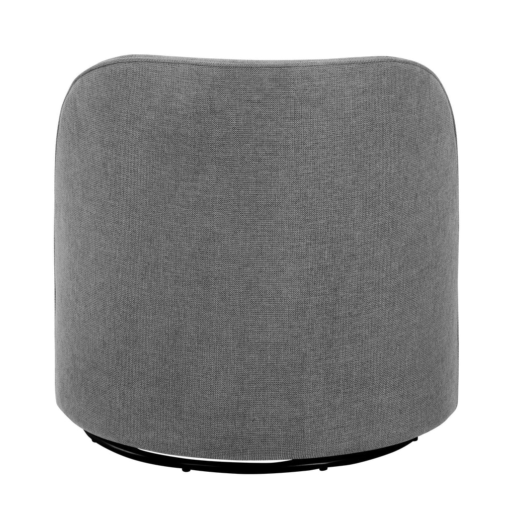 Velmora™ Juliet Modern Arch Swivel Accent Chair, Gray