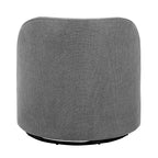 Velmora™ Juliet Modern Arch Swivel Accent Chair, Gray