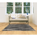 Velmora™ Jasper Gray Abstract Indoor Area Rug, 5 ft x 7 ft