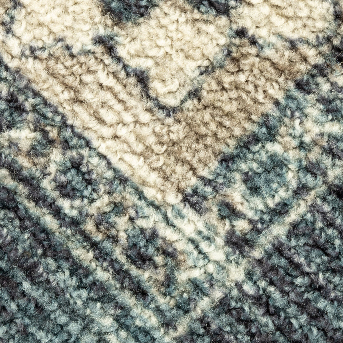 Velmora™ Distressed Vintage Persian Indoor Area Rug, Blue, 5 ft x 7 ft