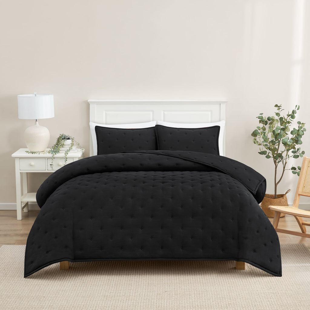 Velmora™ Full/Queen Comforter Set, All-Season, 3-Piece, Pink