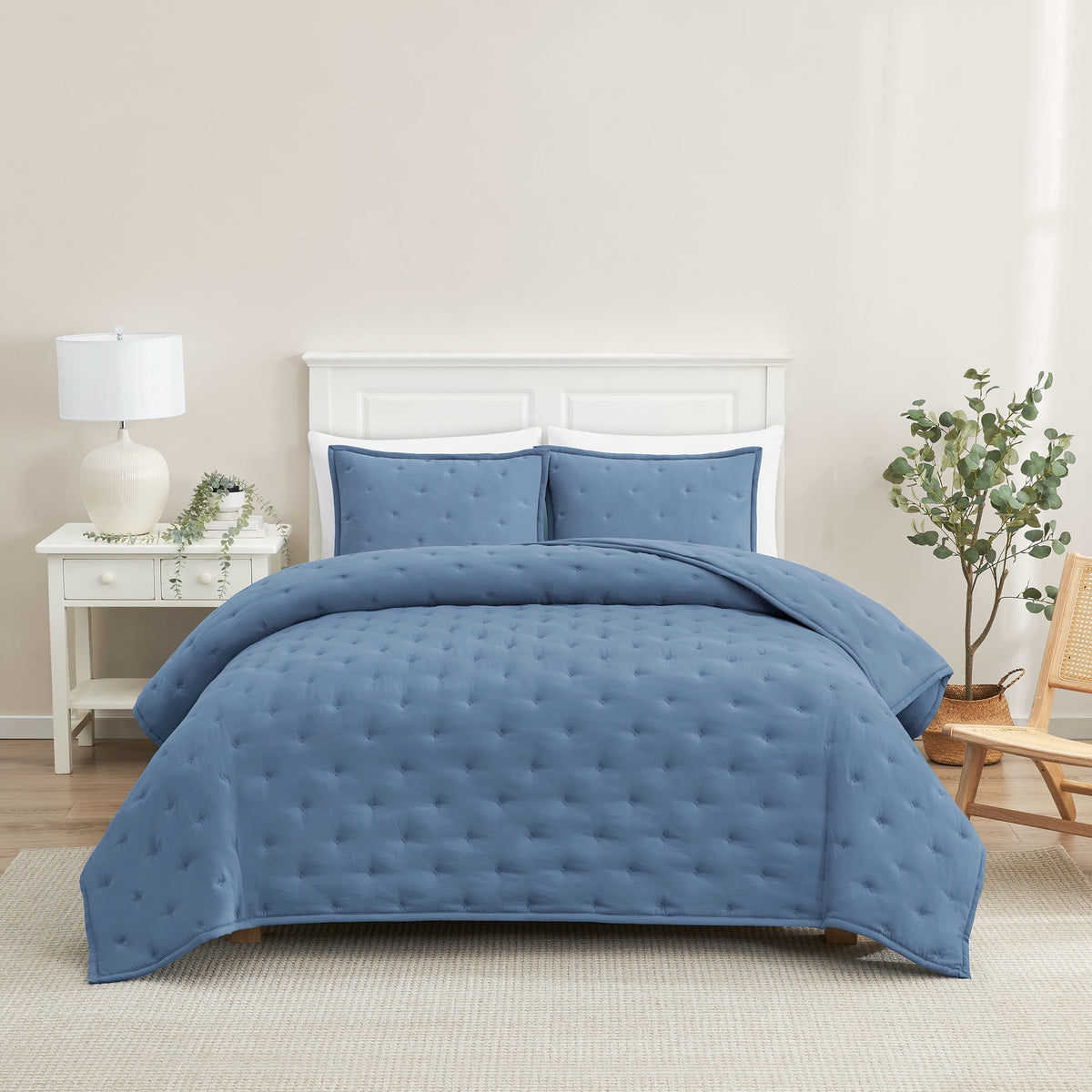 Velmora™ Full/Queen Comforter Set, All-Season, 3-Piece, Pink