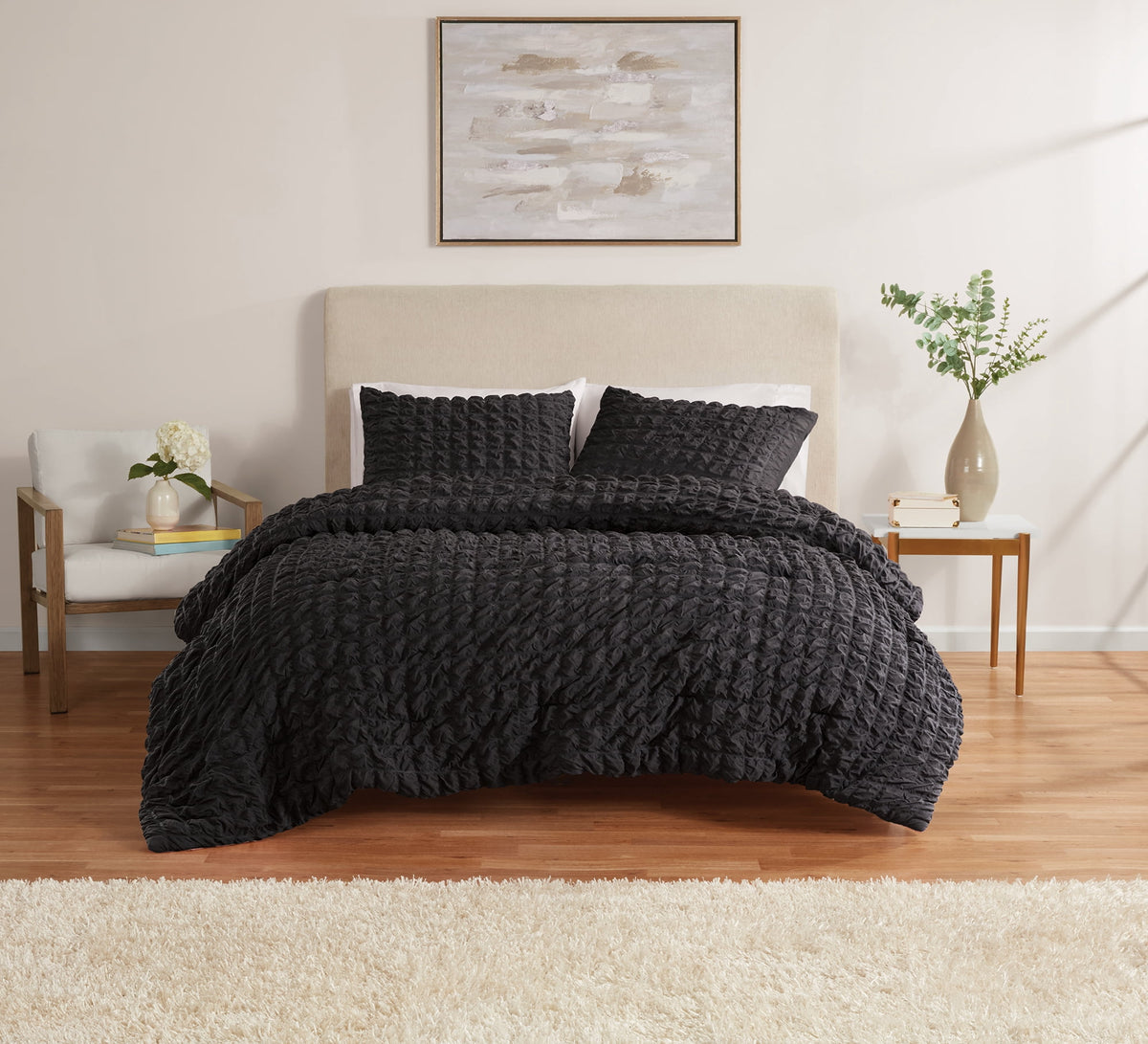 Velmora™ Full/Queen Comforter Set, All-Season, 3-Piece, Pink