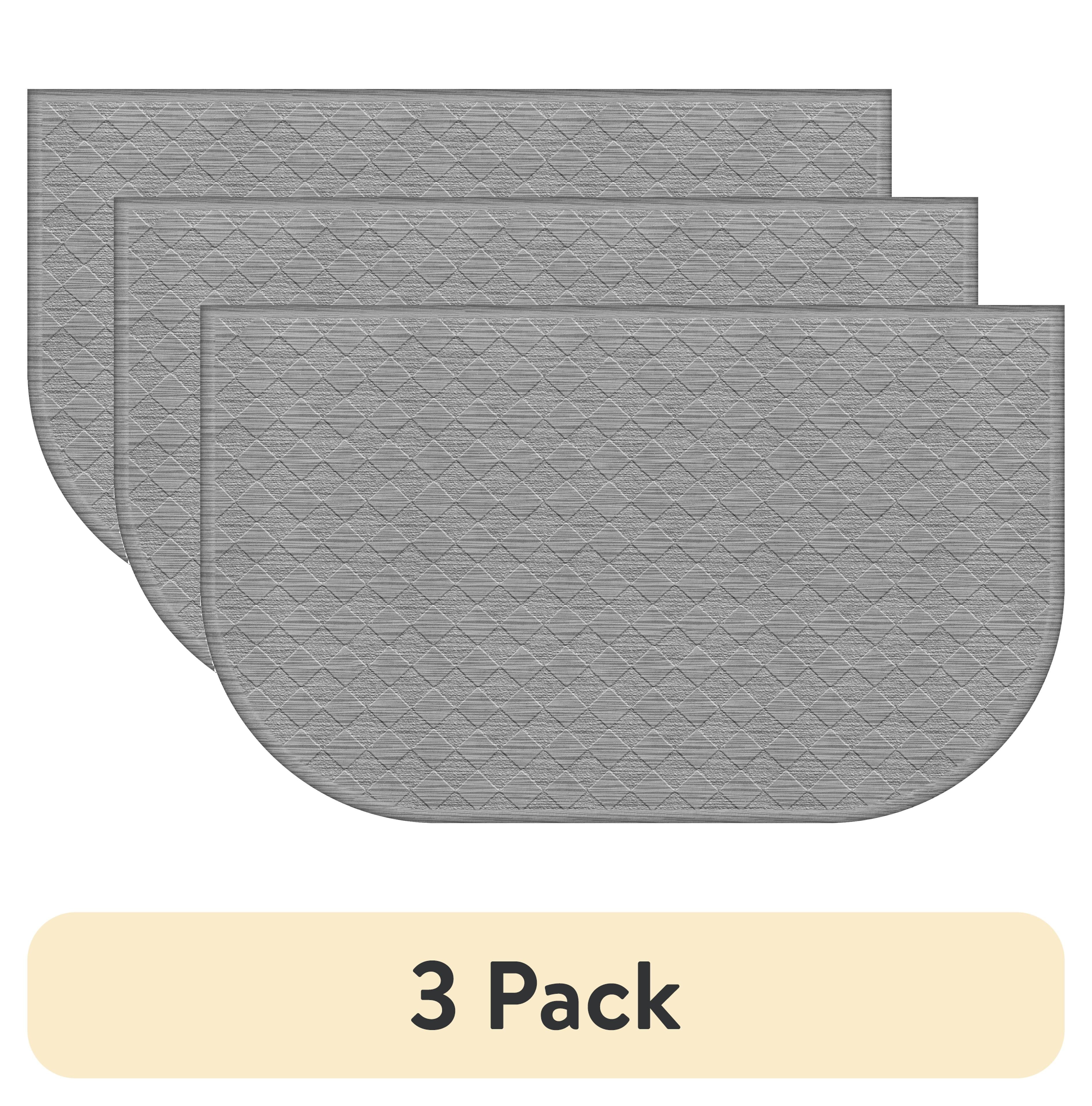Velmora™ (2 pack) Comfort Mate D Kitchen Mat; Teal, 1.5' x 2.5'