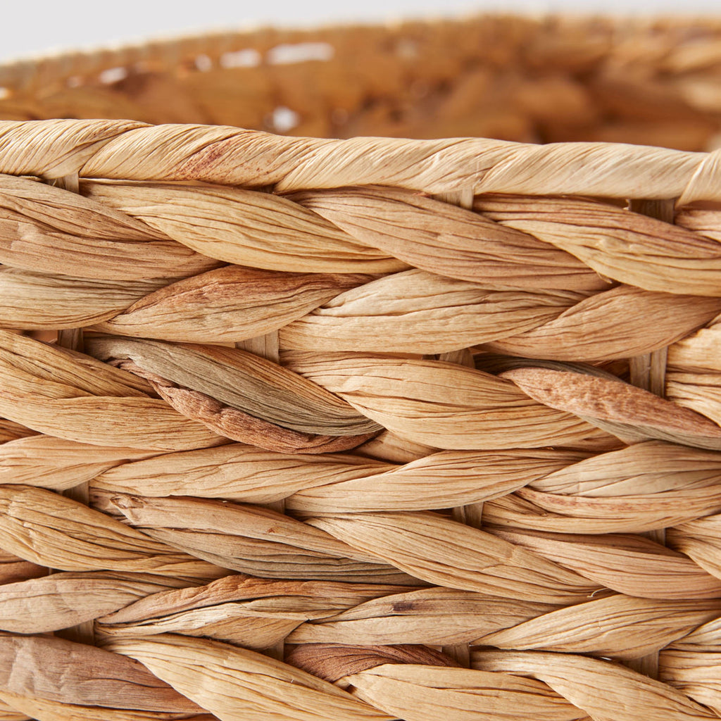 Velmora™ (4 pack) Brown Hyacinth Organizer Basket