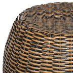 Velmora™ Remi Modern Rattan End Table, Brown/Multi