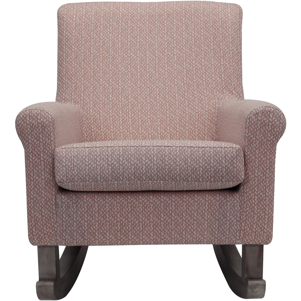 Velmora™ Darcie Rocking Chair, Blush Pink