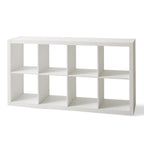 Velmora™ 8 Cube Storage Organizer, Textured White