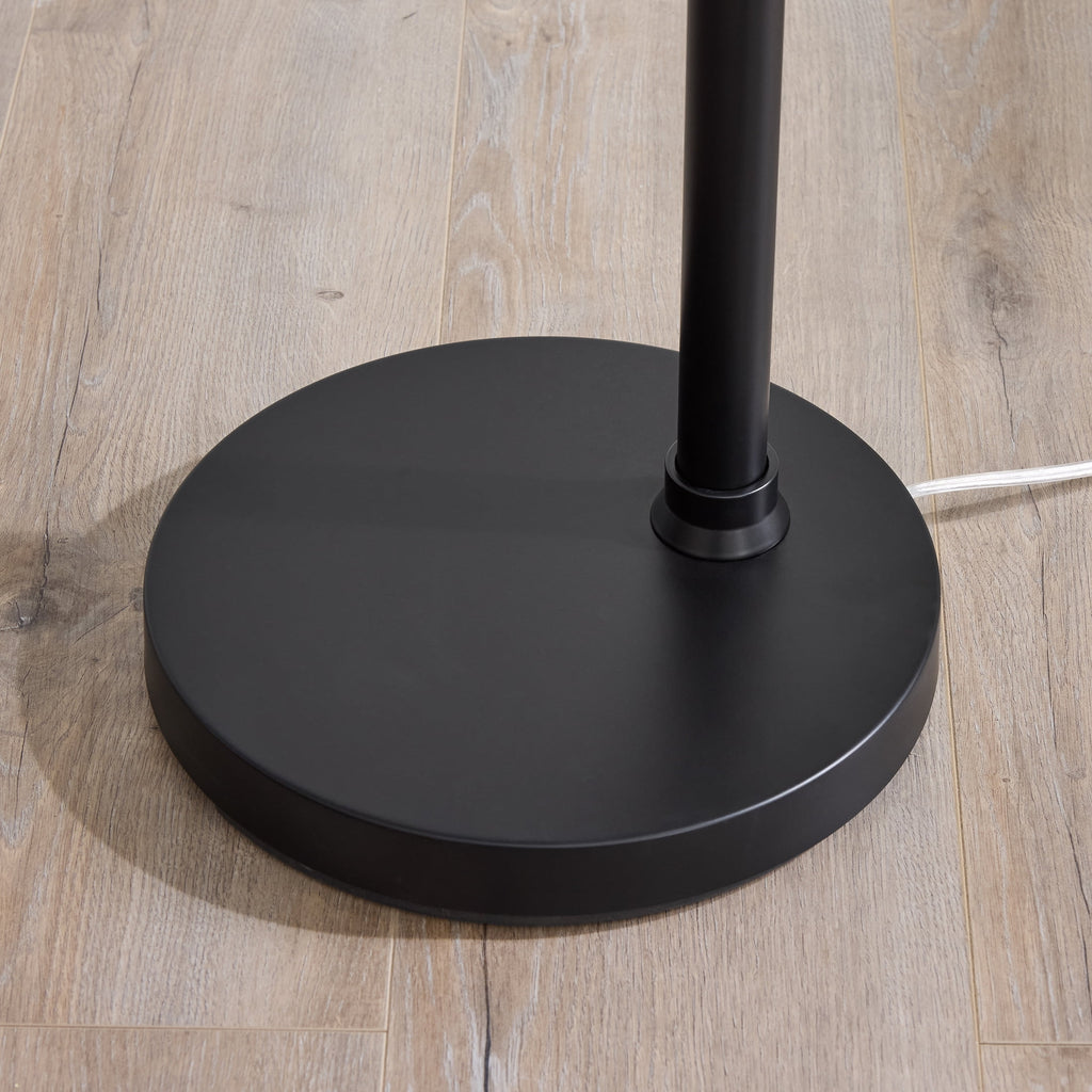 Velmora™ Black Finish Arch Dome Floor Lamp