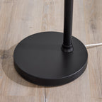 Velmora™ Black Finish Arch Dome Floor Lamp