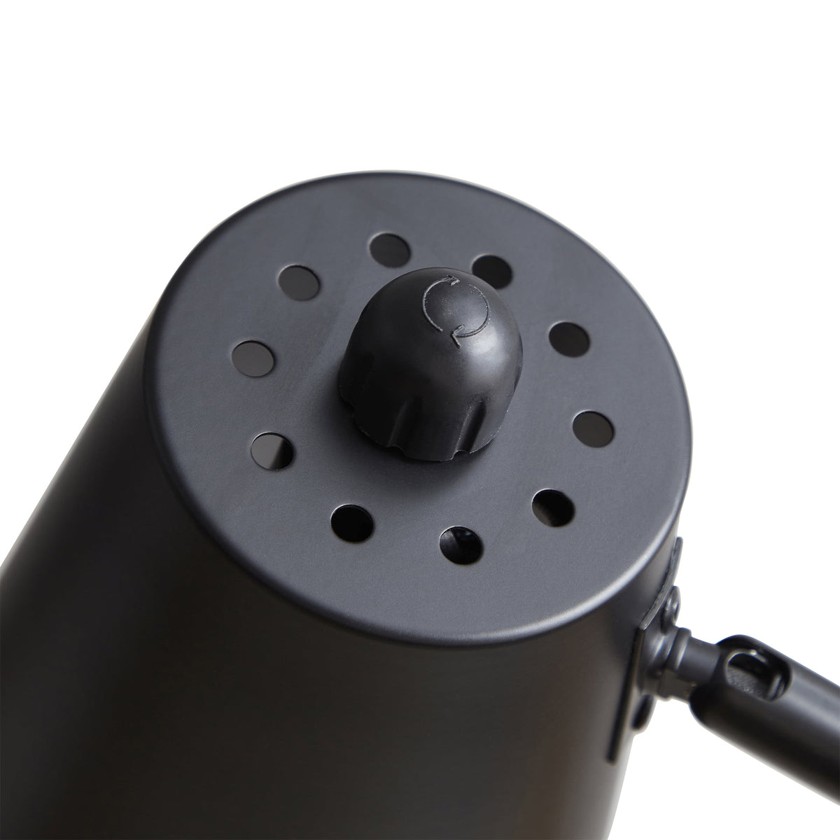Velmora™ 64 in Black Architect Floor Lamp, Matte Metal Finish