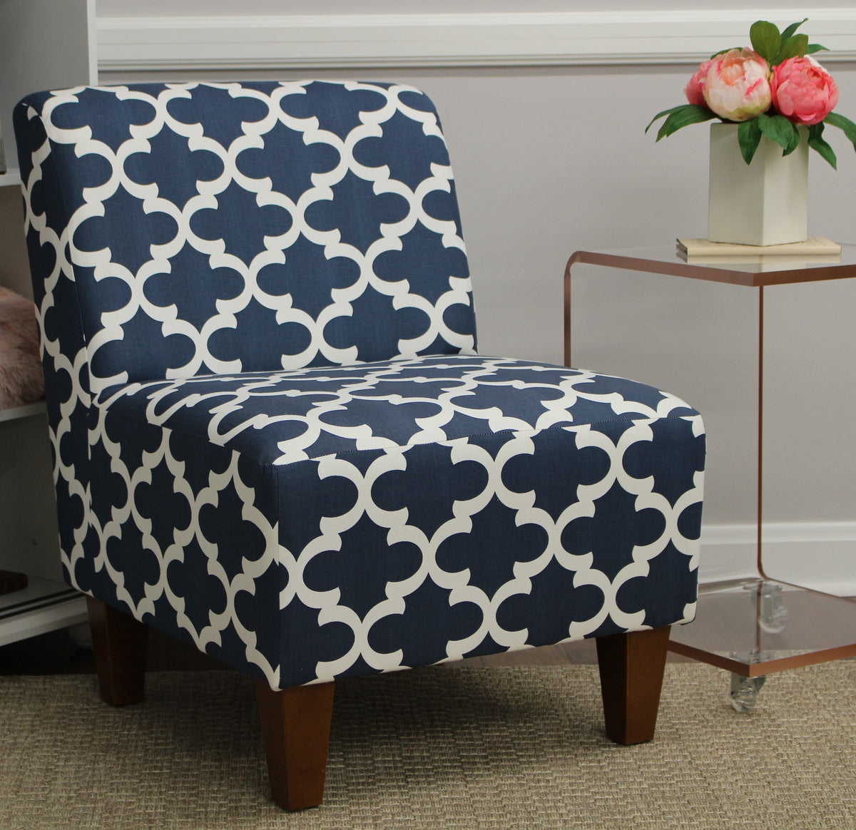 Velmora™ Amanda Armless Accent Chair, Multiple Colors