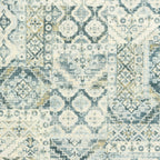 Velmora™ Patchwork Loop Print Blue Green Indoor Area Rug, 5' x 7'