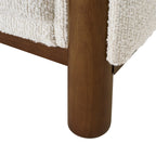Velmora™ Adlin Accent Chair, Cream Boucle