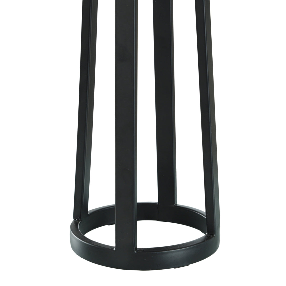 Velmora™ Modern Matte Black Table Lamp with Classic Drum Shade