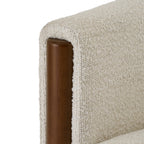 Velmora™ Adlin Accent Chair, Cream Boucle