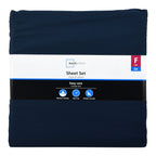 Velmora™ 300 Thread Count Easy Care Sheet Set, Full, Blue Cove