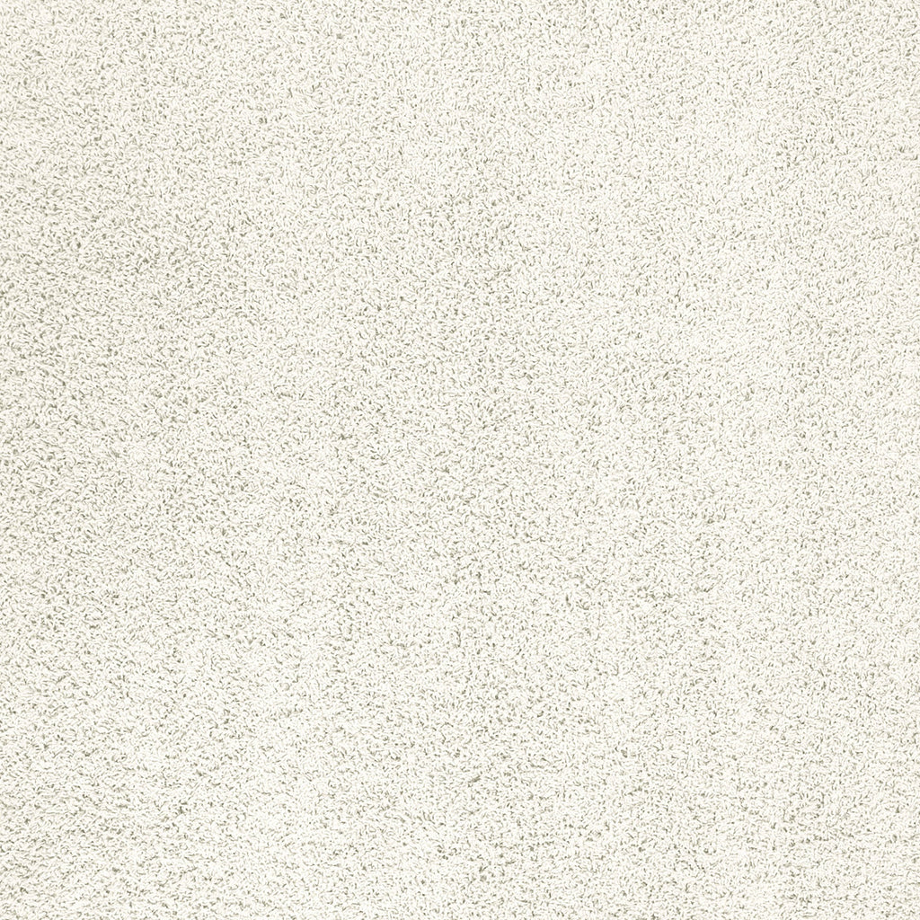Velmora™ (2 pack) Traditional Solid Ivory Shag Indoor Area Rug, 5 ft x 7 ft