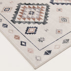 Velmora™ 4 ft x 5 ft 6 in Southwestern Faux Fur Indoor Area Rug