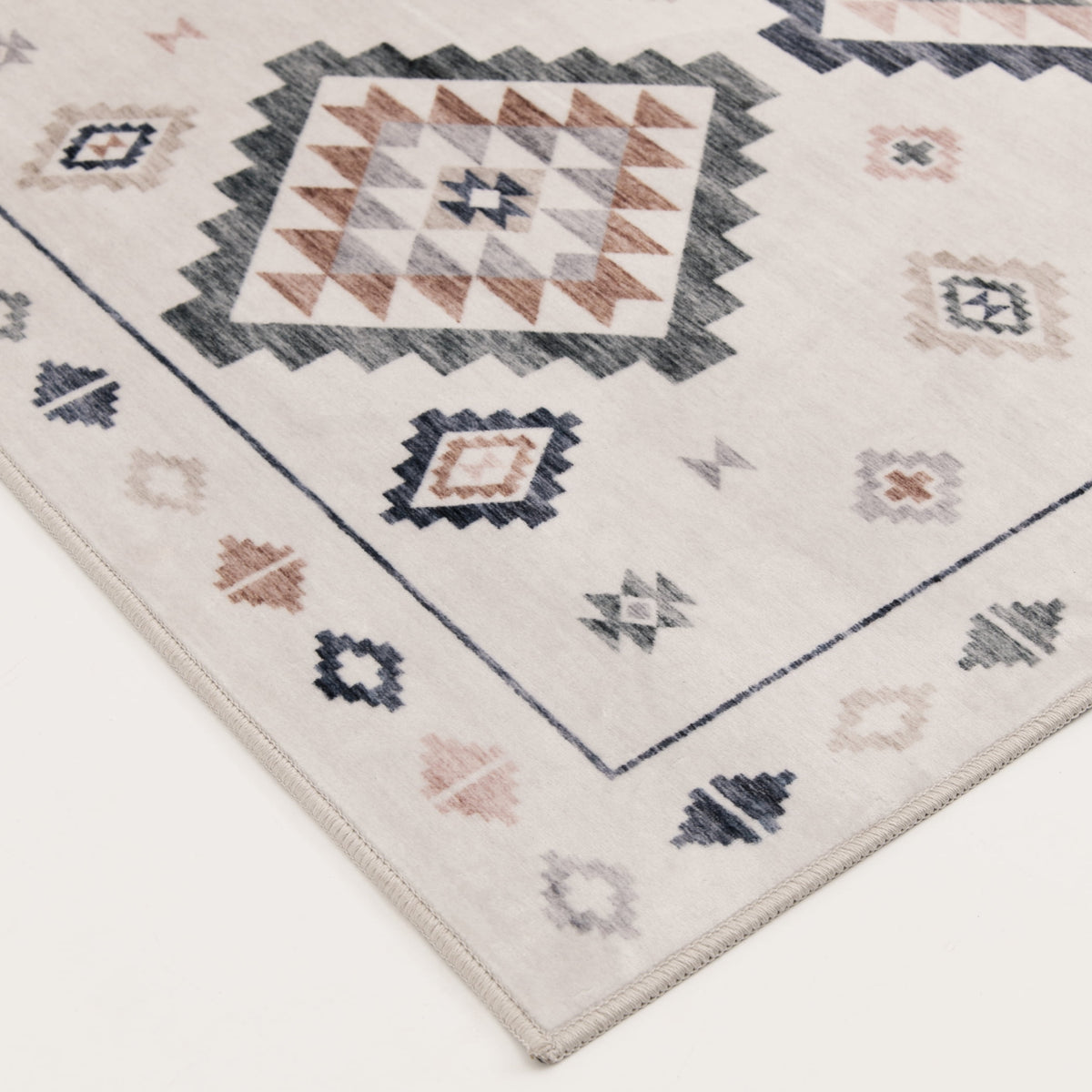 Velmora™ 4 ft x 5 ft 6 in Southwestern Faux Fur Indoor Area Rug