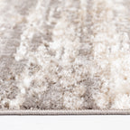 Velmora™ 5 ft x 7 ft Neutral Shiny Abstract Indoor Area Rug