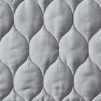 Velmora™ Tencel Quilt, King, Silver Grey, Soft Touch Bedding