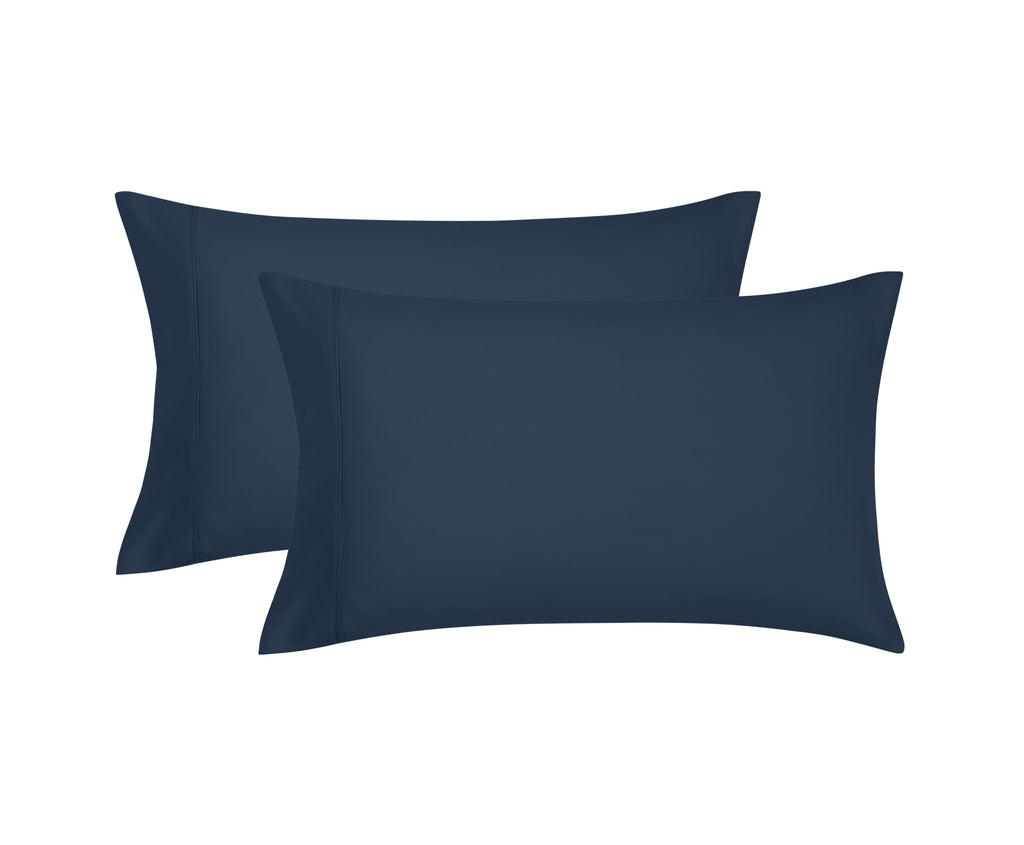 Velmora™ Super Soft Brushed Microfiber Bed Sheet Set, Blue Cove, King, 4 Piece