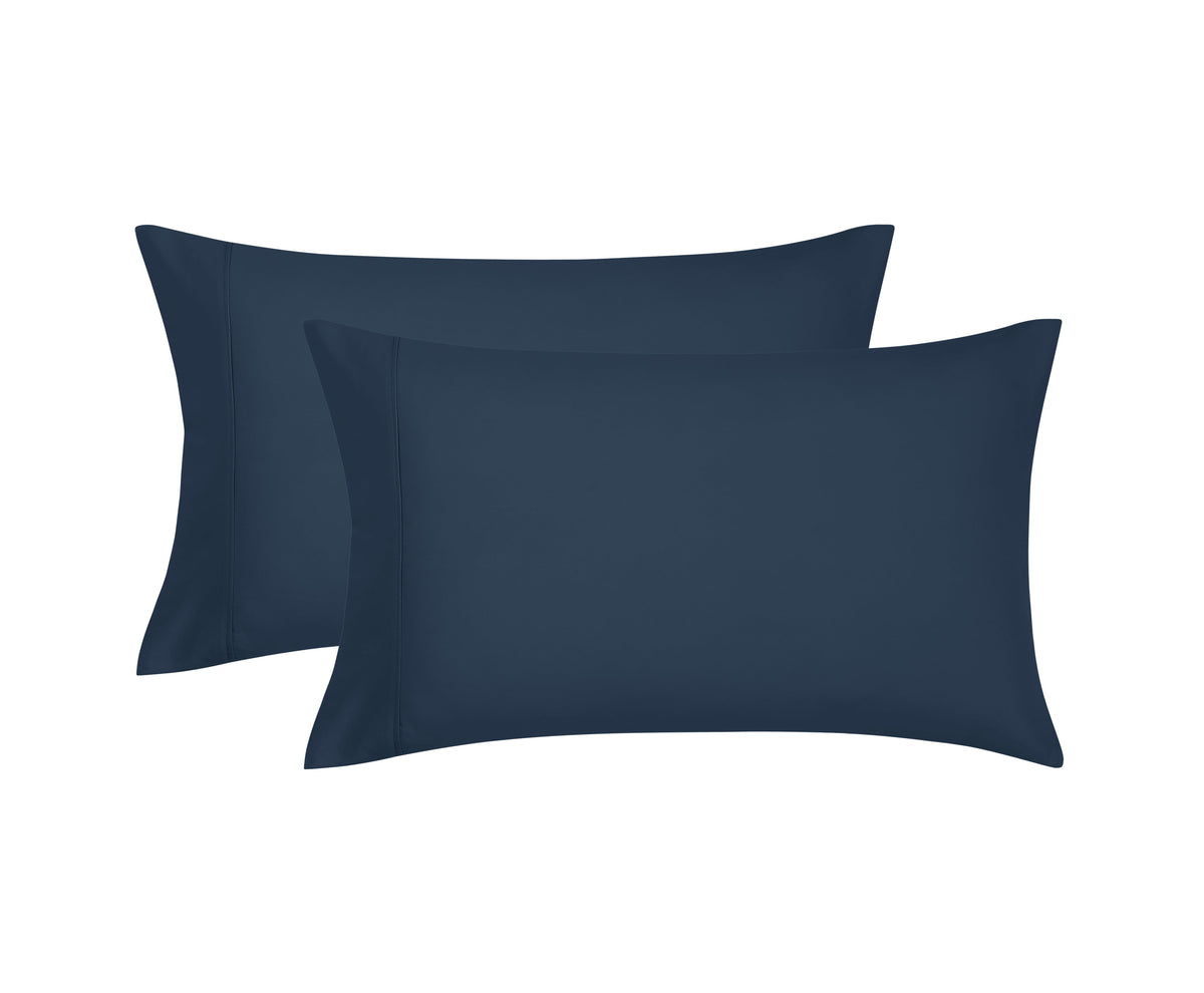Velmora™ Super Soft Brushed Microfiber Bed Sheet Set, Blue Cove, King, 4 Piece